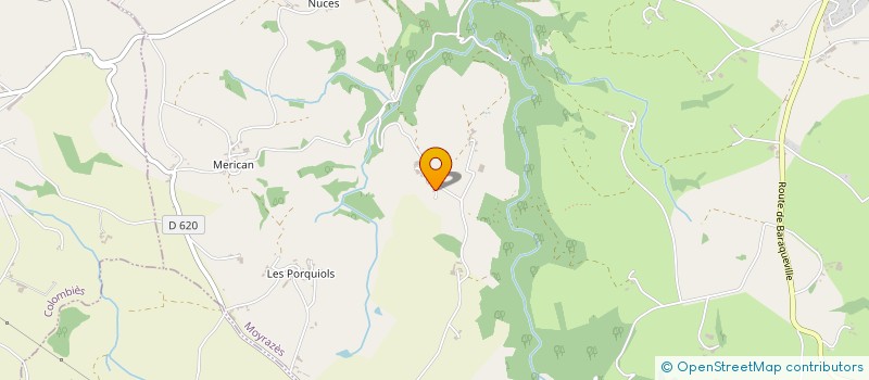 localisation de l'entreprise ACFR4B  MOYRAZES