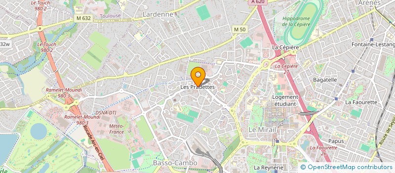 localisation de l'entreprise ACFV CHALANDRE  TOULOUSE