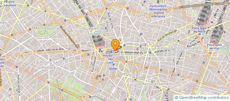 localisation de l'entreprise ACFW INVEST  PARIS