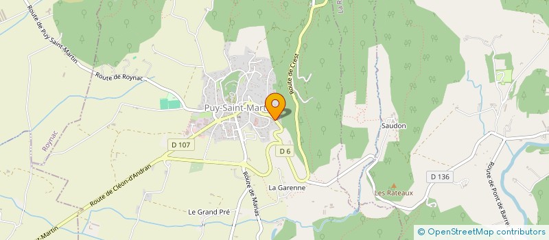 localisation de l'entreprise ACG  PUY-SAINT-MARTIN