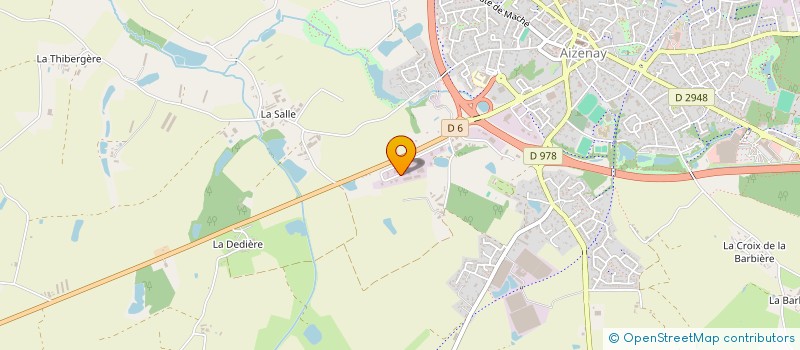 localisation de l'entreprise ACG à AIZENAY