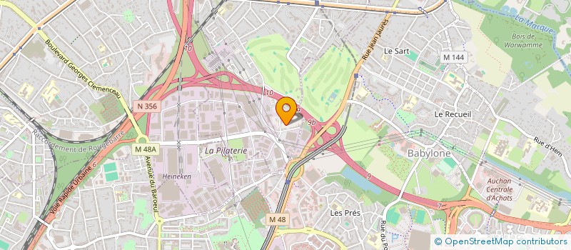 localisation de l'entreprise ACG à WASQUEHAL