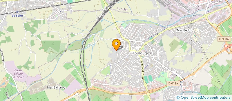 localisation de l'entreprise ACG DIFFUSION à TOULOUGES