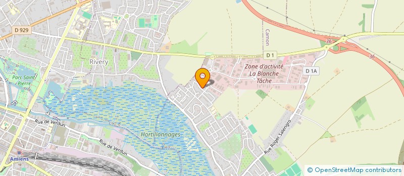 localisation de l'entreprise ACG HOLDING  CAMON