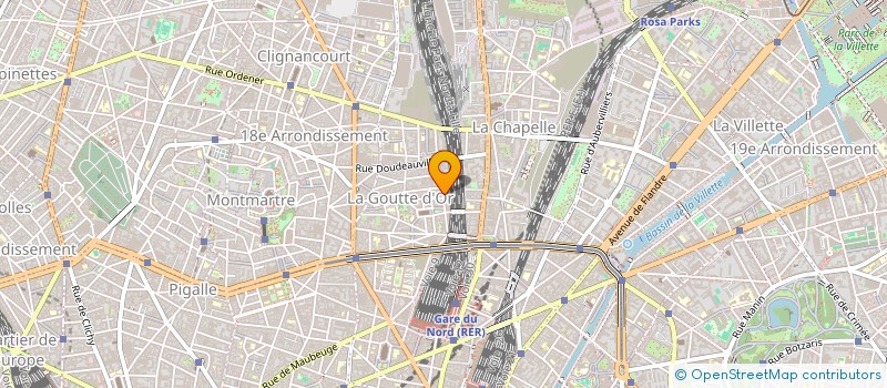 localisation de l'entreprise ACG PLOMBERIE à PARIS