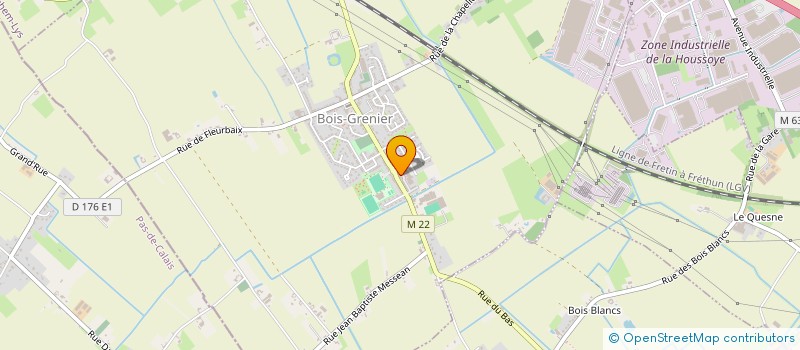 localisation de l'entreprise ACG SOLUTIONS  BOIS-GRENIER