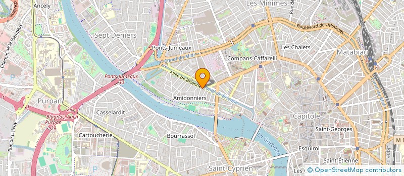 localisation de l'entreprise ACG3  TOULOUSE