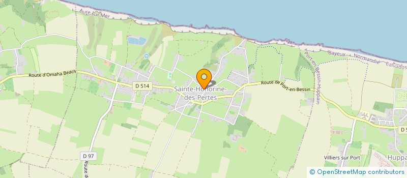 localisation de l'entreprise ACGA ECO à AURE SUR MER