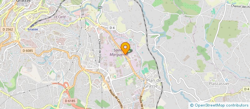 localisation de l'entreprise ACGNV IMMO  GRASSE