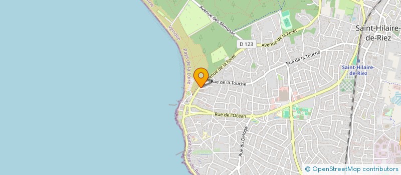 localisation de l'entreprise ACGP à SAINT-HILAIRE-DE-RIEZ