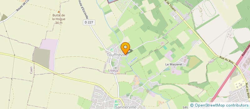 localisation de l'entreprise ACGP NORMANDIE  TOUFFREVILLE