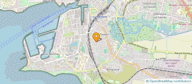 localisation de l'entreprise ACGYS à LA ROCHELLE