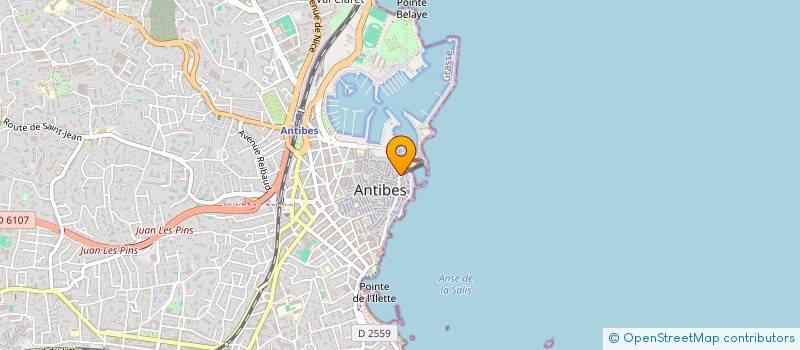 localisation de l'entreprise ACH à ANTIBES