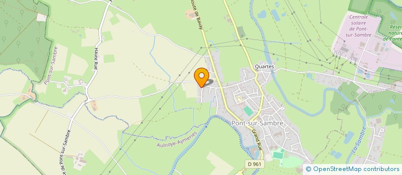 localisation de l'entreprise ACH  PONT-SUR-SAMBRE