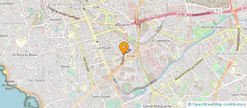 localisation de l'entreprise ACH à MARSEILLE