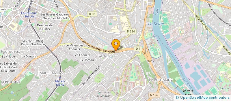 localisation de l'entreprise ACH  SAINT-GERMAIN-EN-LAYE