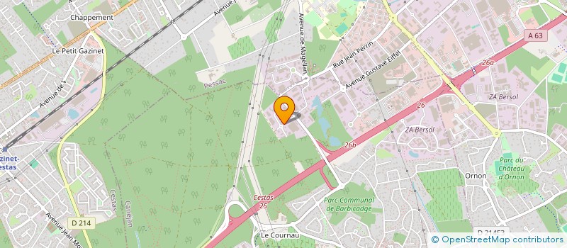 localisation de l'entreprise ACH AQUITAINE  CANEJAN