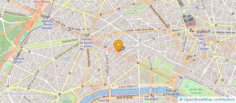 localisation de l'entreprise ACH ENTREPRISE à PARIS