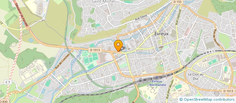 localisation de l'entreprise ACH EVREUX à EVREUX