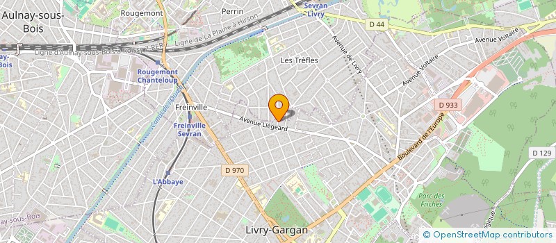 localisation de l'entreprise ACH INVEST  LIVRY-GARGAN