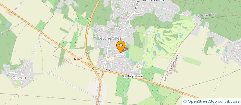 localisation de l'entreprise ACH-PARTNER  FEUCHEROLLES