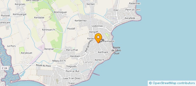 localisation de l'entreprise ACH SARL à LOCTUDY