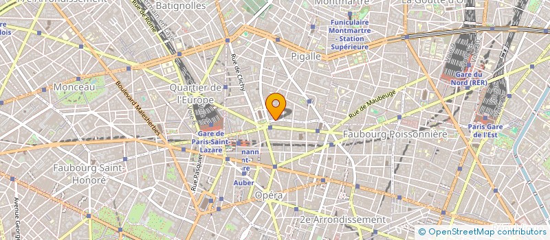 localisation de l'entreprise ACH19  PARIS