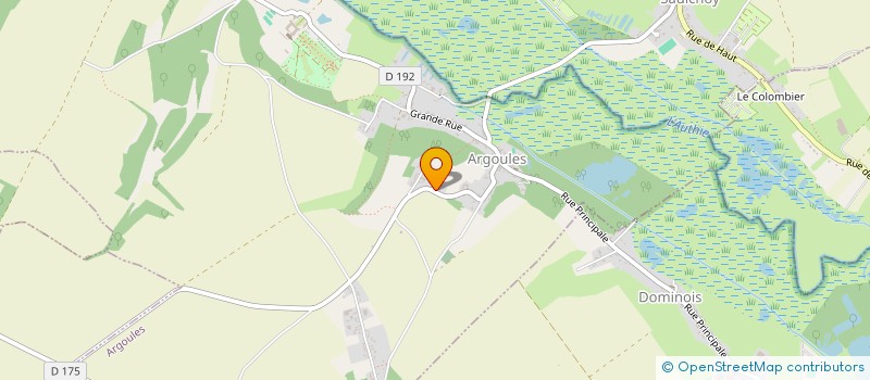 localisation de l'entreprise ACHABLYSSE  ARGOULES