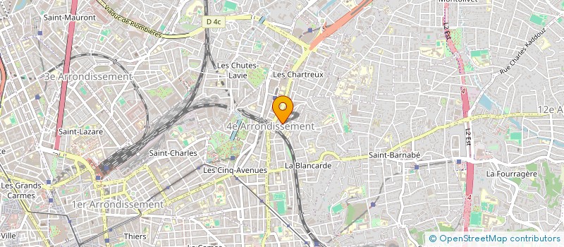 localisation de l'entreprise ACHALAND à MARSEILLE