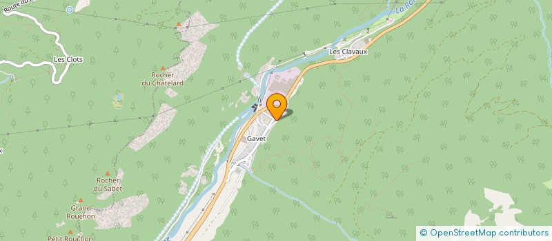 localisation de l'entreprise ACHARD FRERES TRPT MARCHANDISE à LIVET-ET-GAVET