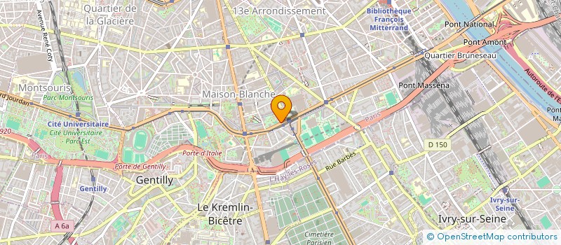 localisation de l'entreprise ACHAT + à LEVALLOIS-PERRET