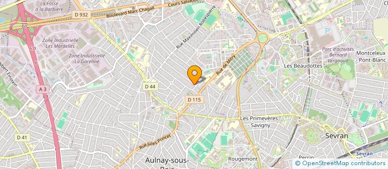 localisation de l'entreprise ACHAT BAT à AULNAY-SOUS-BOIS