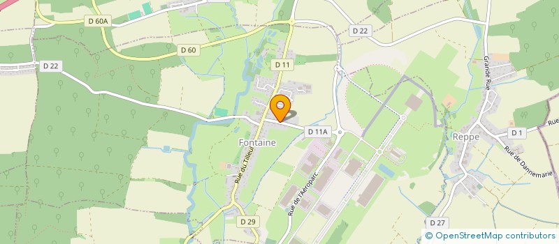 localisation de l'entreprise ACHAT BIEN SERVICES à FONTAINE