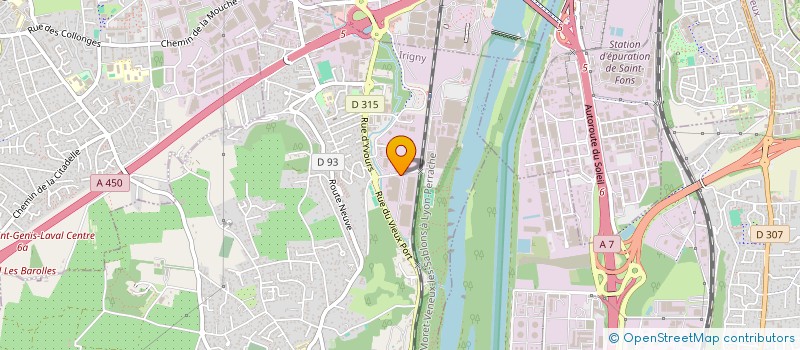 localisation de l'entreprise ACHAT DESTOCK EL IMPORT EXPORT  IRIGNY