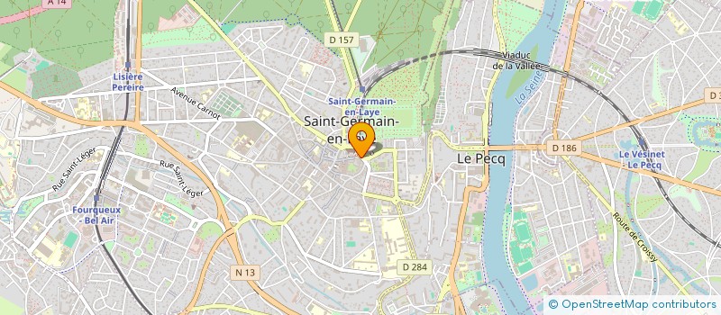 localisation de l'entreprise ACHAT VENTE RENOV IMMEUBLES LOGEMENTS  SAINT-GERMAIN-EN-LAYE