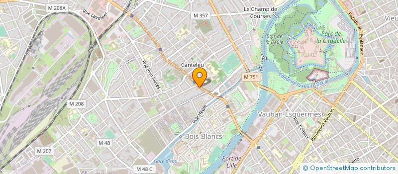 localisation de l'entreprise ACHAT VENTE RENOVATION D'IMMEUBLES à LILLE