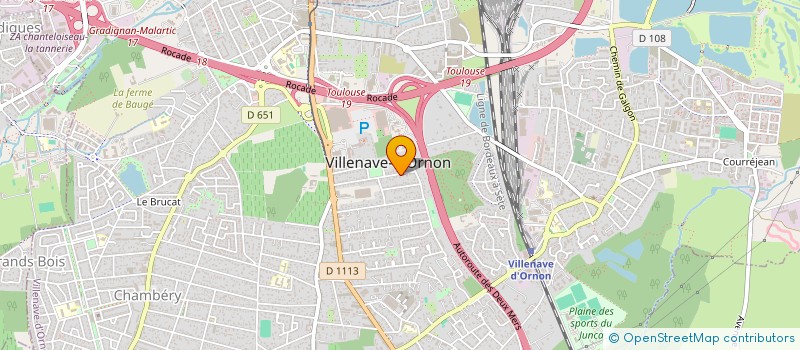 localisation de l'entreprise ACHAT VENTE VEHICULE PRESTATION SERVICE à VILLENAVE-D'ORNON