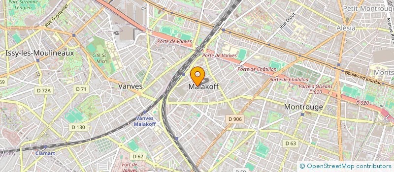 localisation de l'entreprise ACHATEXT  PALAISEAU