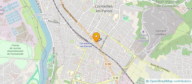 localisation de l'entreprise ACHATS - CESSIONS - LEADER AUTO A.C.L. à CORMEILLES-EN-PARISIS