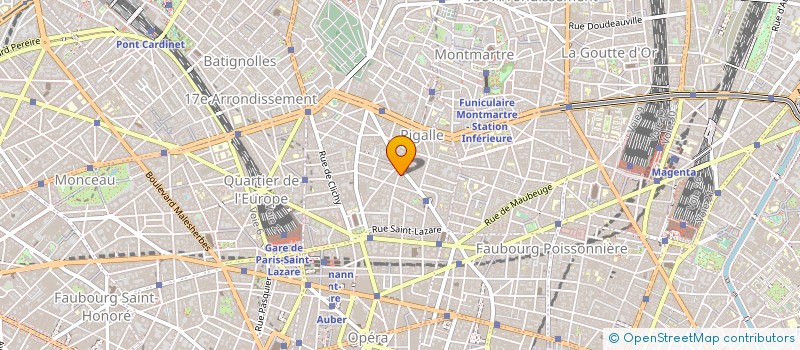 localisation de l'entreprise ACHATS TEMPS LIBRE à PARIS
