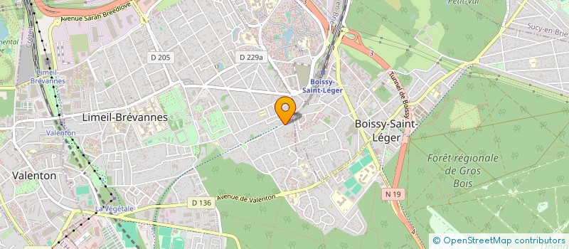 localisation de l'entreprise ACHATS VENTES LOCATIONS IMMOBILIERES  GURCY-LE-CHATEL