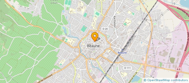 localisation de l'entreprise ACHATUNION à BEAUNE