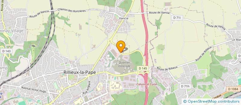 localisation de l'entreprise ACHBB  RILLIEUX-LA-PAPE