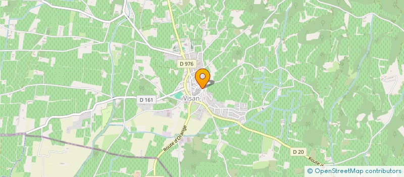 localisation de l'entreprise ACHC VALREAS VISAN à VISAN