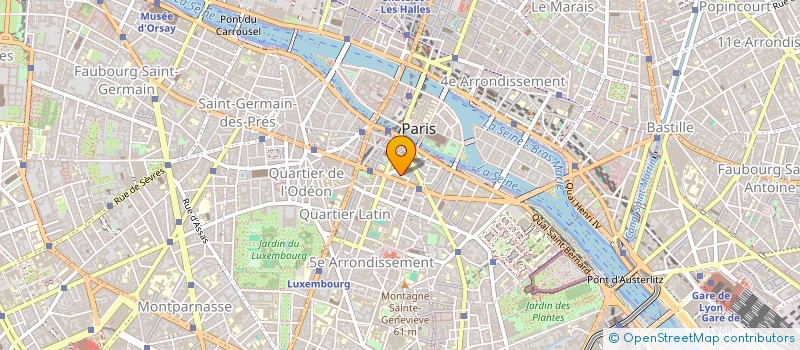 localisation de l'entreprise ACHD à PARIS