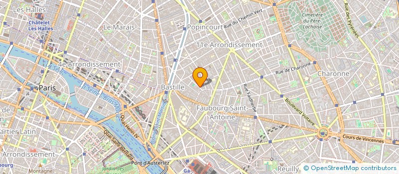 localisation de l'entreprise ACHE PRODUCTIONS  PARIS