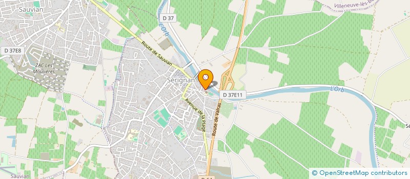 localisation de l'entreprise ACHEMENE  SAUVIAN