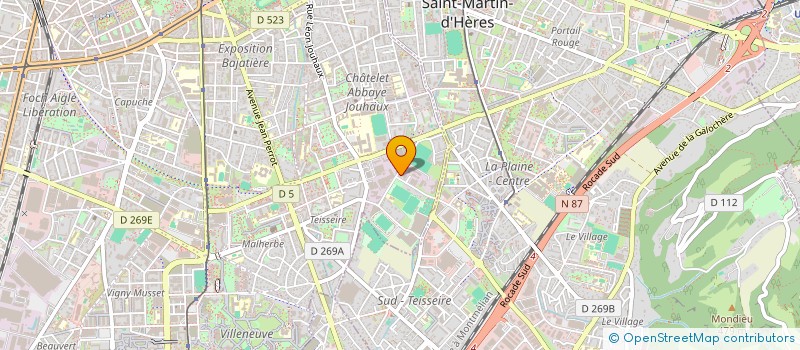 localisation de l'entreprise ACHEMINEMENT COLIS EXPRESS  GRENOBLE