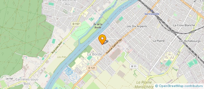 localisation de l'entreprise ACHEMIST MINIATURES  MONTESSON