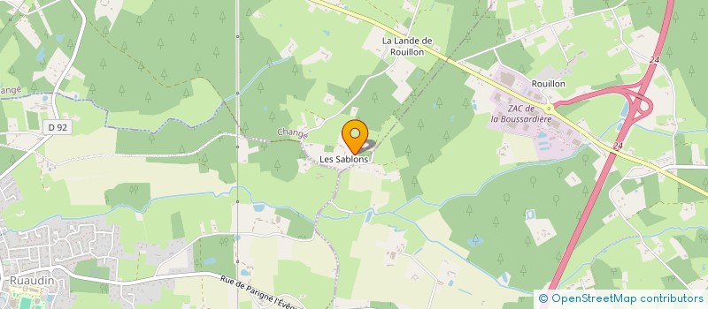 localisation de l'entreprise ACHEMKO à CHANGE